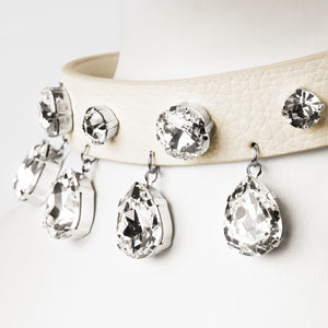 Choker Drops in Ivory