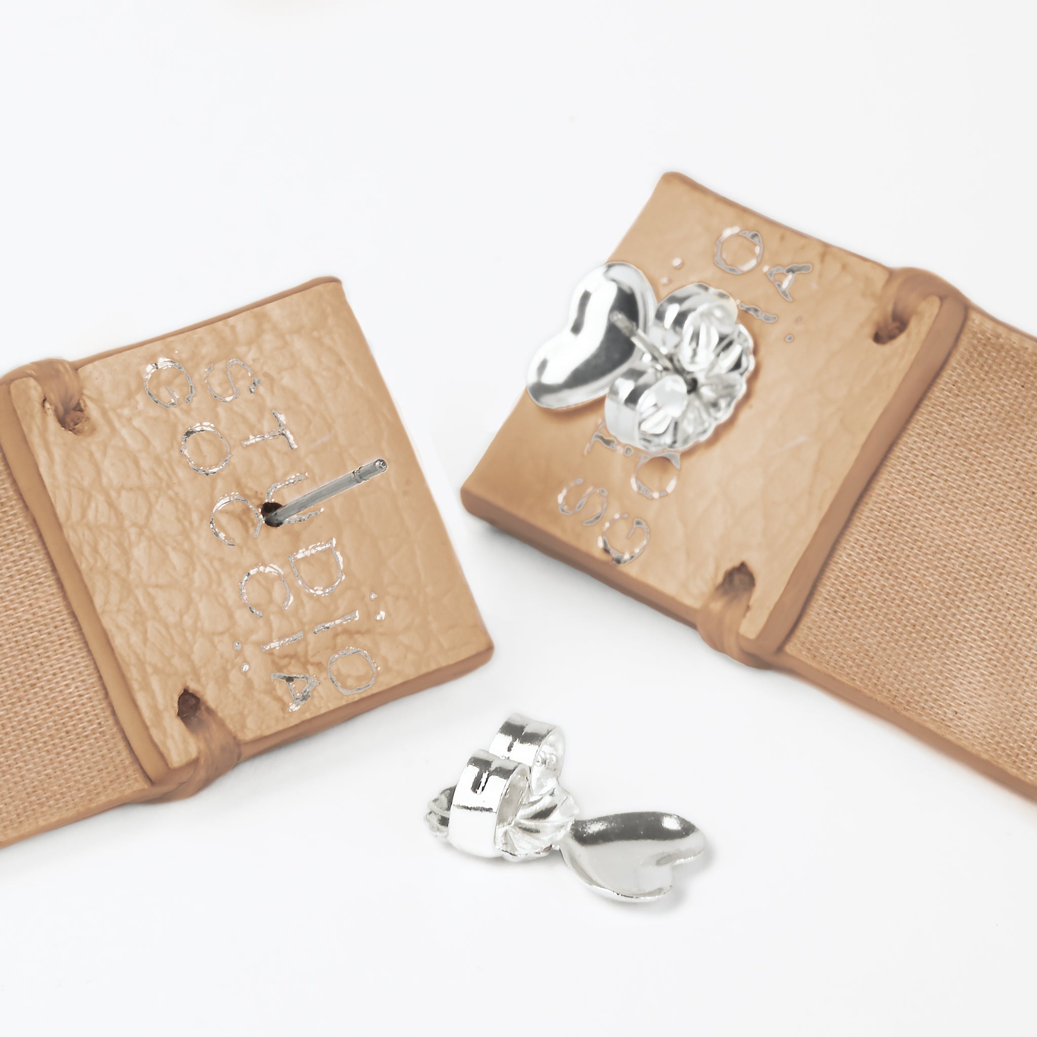 Earrings N5 in Wheat