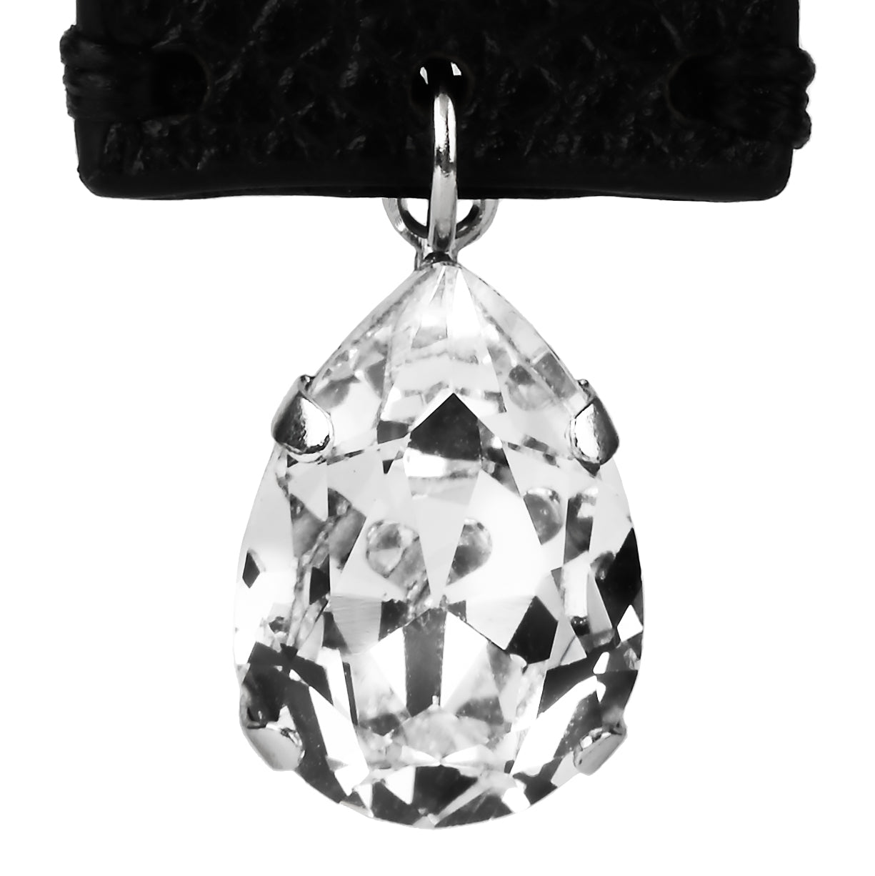 Earrings Drops in Black